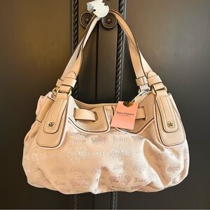 Juicy Couture satchel fan club dusty rose Light Pink Shoulder Bag